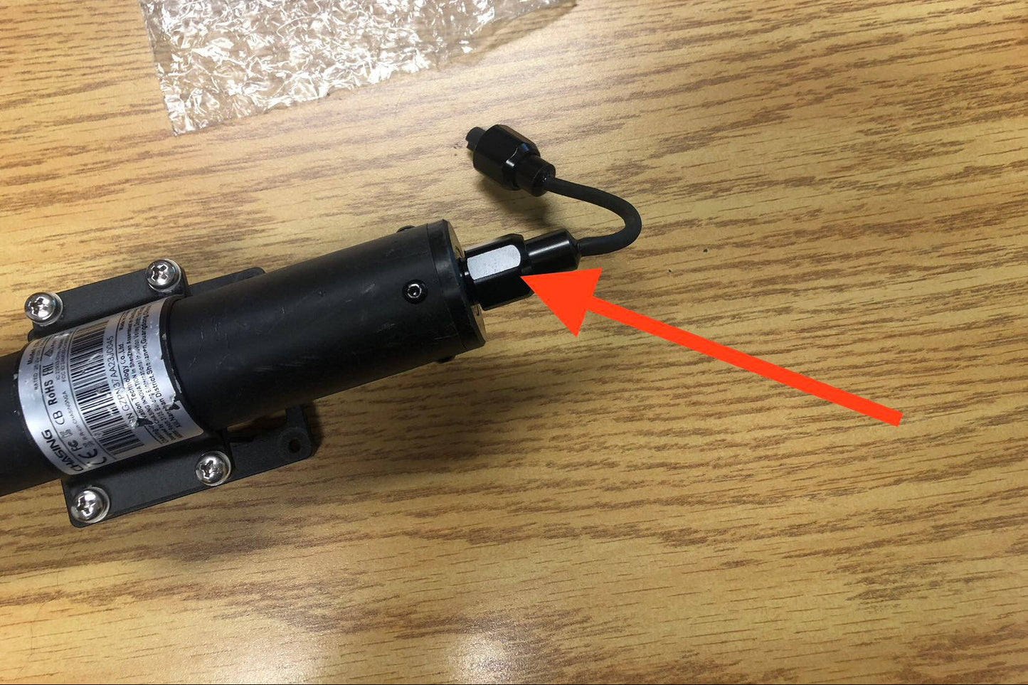 Chasing Underwater Drone - Claw Connector for MiniS