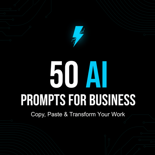 50 AI Prompts for Business — Copy, Paste, and Transform Your Work