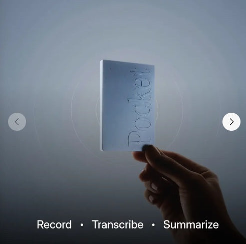 Pocket — AI-Powered Voice Recorder & Thought Companion