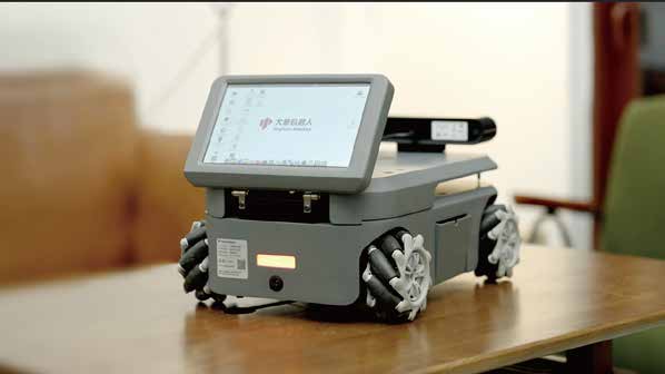 Robot mobile myAGV Pro avec écran tactile et caméra