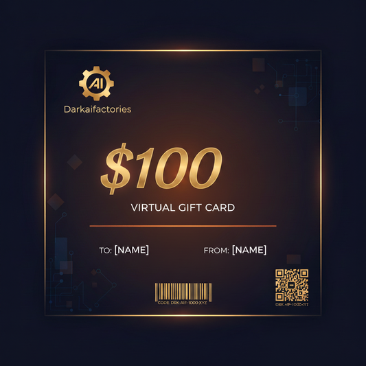 Gift Card $100 — identique au $1,000