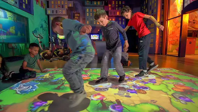 EyeClick Beam ' Interactive Floor Projection Games for Venues & Retail — EyeClick — Available at 